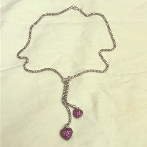 Double Heart Necklace